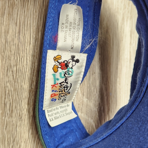 Walt Disney World Kids Visor Hat Navy Animal Kingdom Safari - Picture 5 of 5